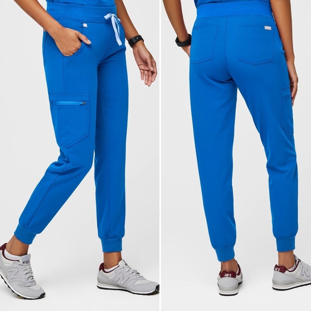 Figs Royal Blue Zamora Jogger Scrub Pants Women’s Size XS